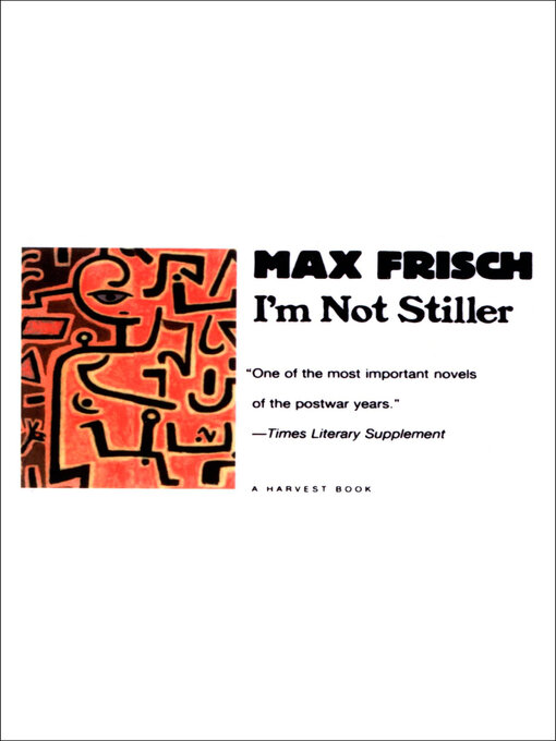 Title details for I'm Not Stiller by Max Frisch - Available